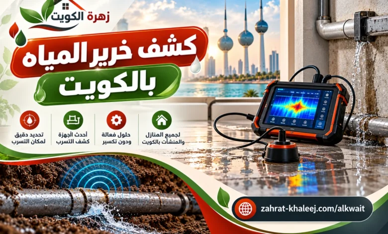 كشف خرير المياه بالكويت