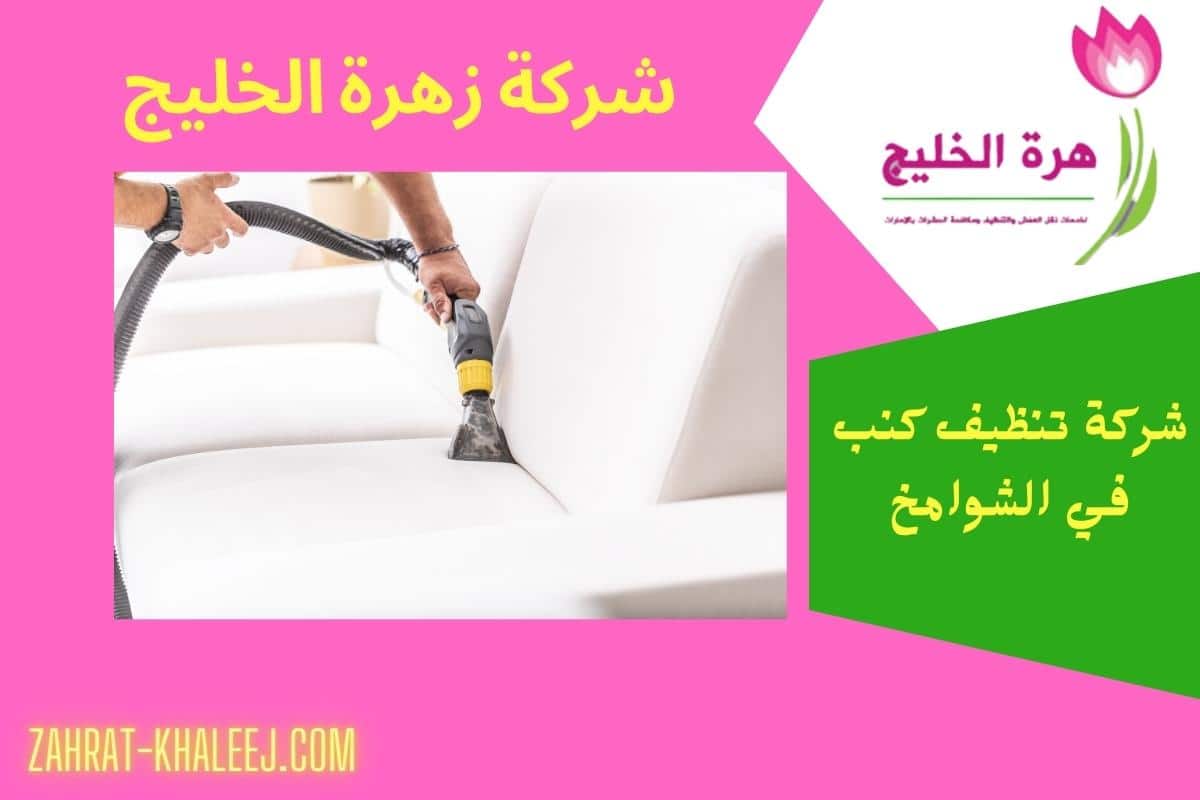شركة تنظيف كنب في الشوامخ