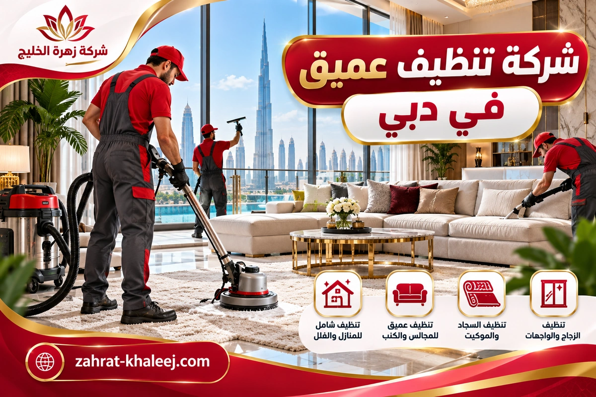 شركة تنظيف عميق في دبي